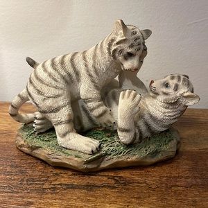 White Tigers at Play